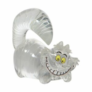 Figura enesco disney alicia en el pais de las maravillas gato cheshire transparente
