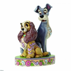 Figura enesco disney la dama y el vagabundo la dama y el vagabundo