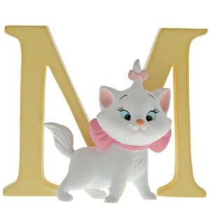 Figura enesco disney los aristogatos marie letra m