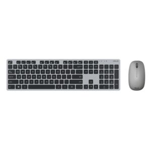 Teclado + raton asus w5000 gris wireless inalambrico