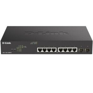 Switch d - link 10 puertos gestionable 2 gigabit poe