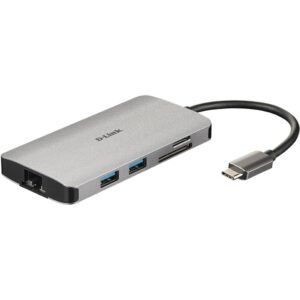 Hub d - link dub - m810 3 usb 3.0 hdmi rj45 usb tipo c lector sd microsd