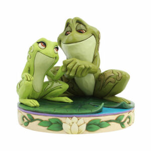 Figura enesco disney tiana & el sapo tiana y naveen enamorados