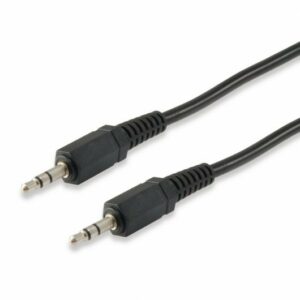 Cable audio equip mini jack 3.5mm macho macho 2.5m
