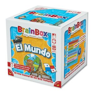 Juego de mesa asmodee brainbox el mundo pegi 8