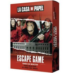 Juego de mesa asmodee la casa de papel: escape game pegi 14