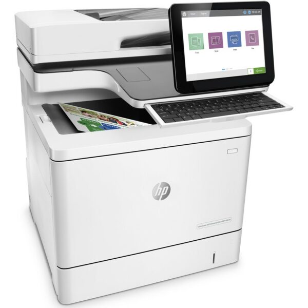 Multifuncion hp laser color laserjet enterprise flow mfp m578c fax - a4 - 38ppm - 1.25gb - usb - red - wifi - duplex todas las funciones - adf