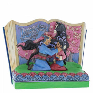 Figura enesco disney mulan mulan & su padre el mayor honor es tenerte a ti como hija