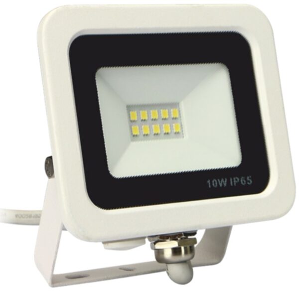 Focor proyector led silver electronics forge + proyector ip65 10w 5700k blanco