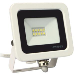 Focor proyector led silver electronics forge + proyector ip65 10w 3000k blanco