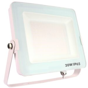 Focor proyector led silver electronics forge + proyector ip65 20w 5700k blanco