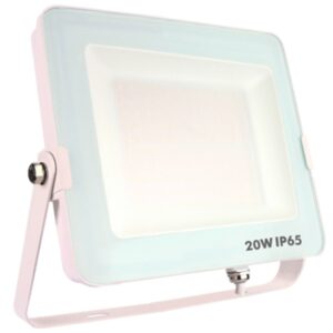 Focor proyector led silver electronics forge + proyector ip65 20w 3000k 1600lm blanco