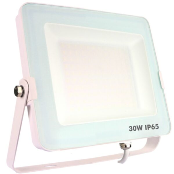 Focor proyector led silver electronics forge + proyector ip65 30w 3000k 2.400lm blanco