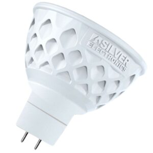 Bombilla multi led silver electronics dicroica 4w=40w - gu5.3 - 3.000k - 120º - 370lm - luz calida - a+