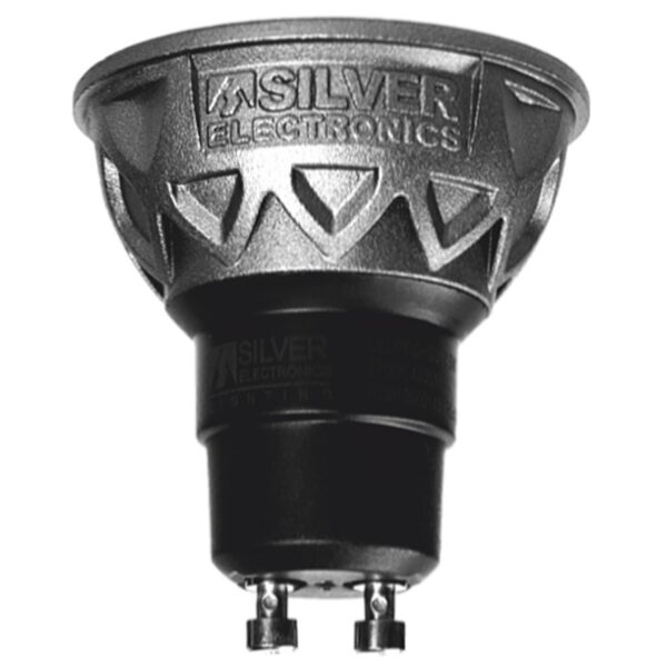 Bombilla led pro silver electronics dicroica 5w=60w - gu10 - 3000k - 38º - 470 lm - luz calida - a+