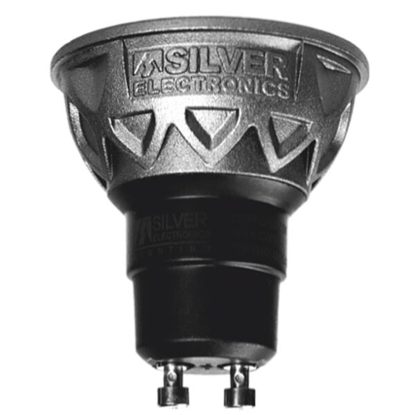 Bombilla led pro silver electronics dicroica 5w=60w - gu10 - 3000k - 38º - 470 lm - luz calida - a+