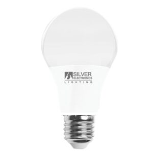 Bombilla led eco silver electronics estandar 8w=48w - e27 - 3000k - 660 lm - 220º - luz calida - a+