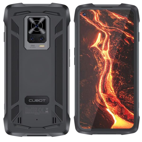 Telefono movil smartphone cubot king kong 7 negro 6.36pulgadas - 128gb rom - 8gb ram - 5000 mah - dual sim - ip69k