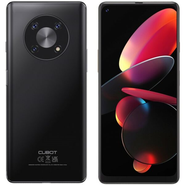 Telefono movil smartphone cubot max 3 negro 6.95pulgadas - 64gb rom - 4gb ram - 48mpx - 16mpx - octa core - 5000 mah - dual sim - nfc -