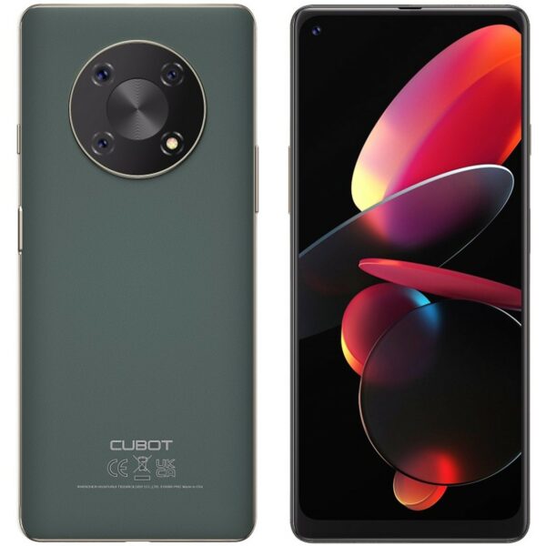 Telefono movil smartphone cubot max 3 verde 6.95pulgadas - 64gb rom - 4gb ram - 48mpx - 16mpx - octa core - 5000 mah - dual sim - nfc -