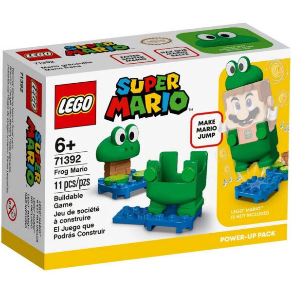 Lego super mario pack potenciador: mario rana