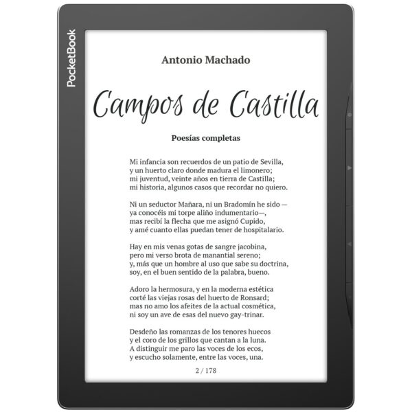 Pocketbook inkpad lite 9'7pulgadas 8 gb gris niebla
