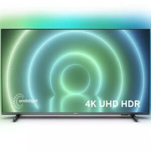 Tv 43pulgadas led 4k uhd 43pus7906 - 12 android tv smart tv 4xhdmi 2xusb