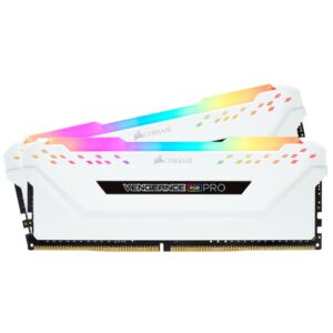 Memoria ddr4 32gb kit 2x16 corsair vengeance rgb pro - pc4 - 25600 - 3200mhz - c16 blanco