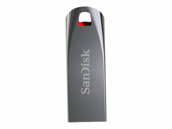 Memoria usb 2.0 sandisk 64gb cruzer force metalico gris