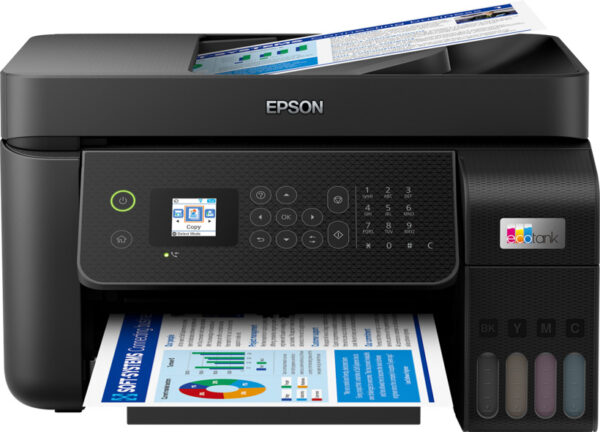 Multifuncion epson inyeccion color ecotank et - 4800 fax - a4 - 10ppm - 5ppm color