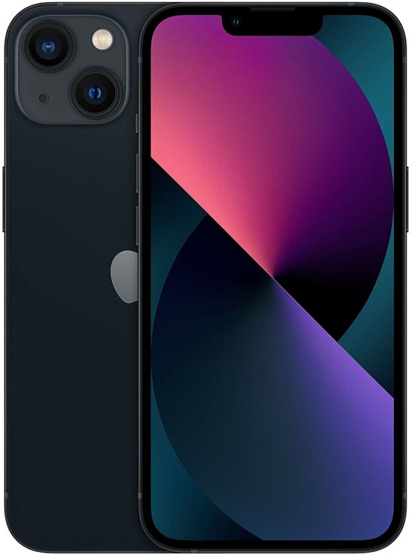 Telefono movil smartphone apple iphone 13 midnight 6.1pulgadas - 256gb rom - 5g -
