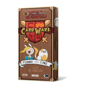 Juego de mesa hora de aventuras card wars: fionna vs cake pegi 10