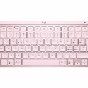 Teclado logitech mx keys mini rosa wireless inalambrico