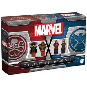 Juego de mesa marvel ajedrez edicion coleccionista vengadores & villanos