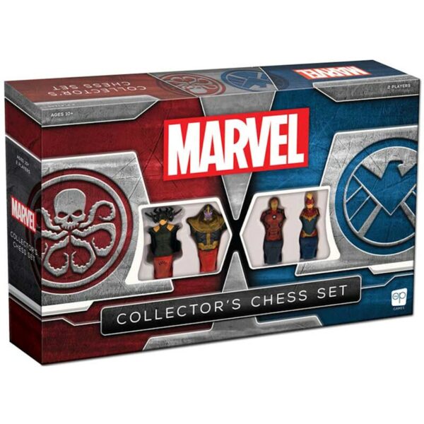 Juego de mesa marvel ajedrez edicion coleccionista vengadores & villanos