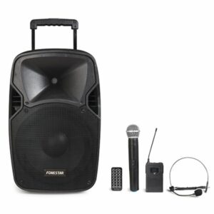 Altavoz portatil fonestar malibu - 212p 200w - con microfono