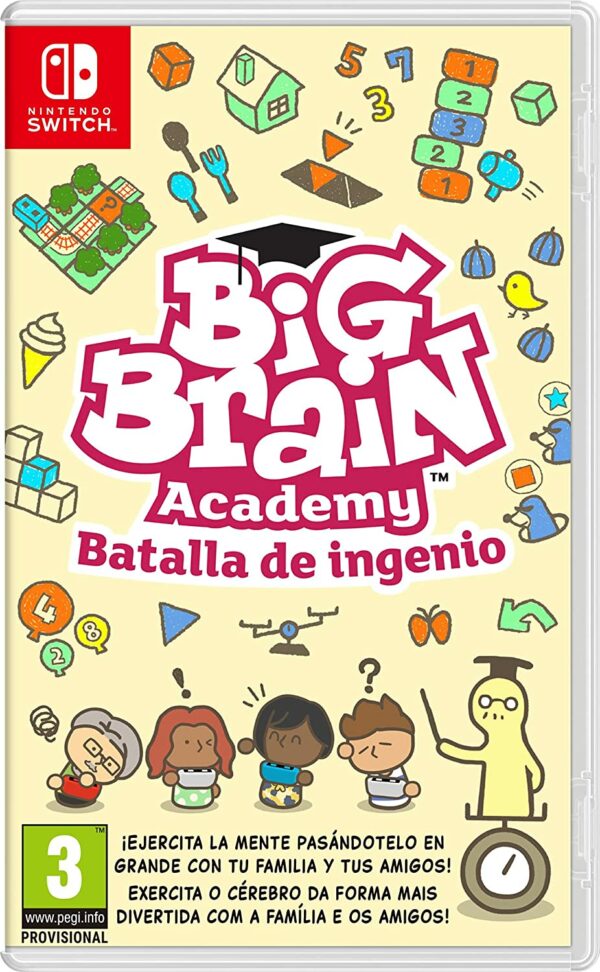Juego nintendo switch - big brain academy: batalla de ingenio