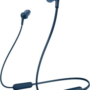 Auriculares sony wixb400 azul - extra bass - bluetooth - carga rapida