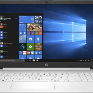 Portatil hp 15s - eq1126ns amd athlon - 3050u 8gb - ssd256gb - 15.6pulgadas - wifi - bt - w10 - blanco