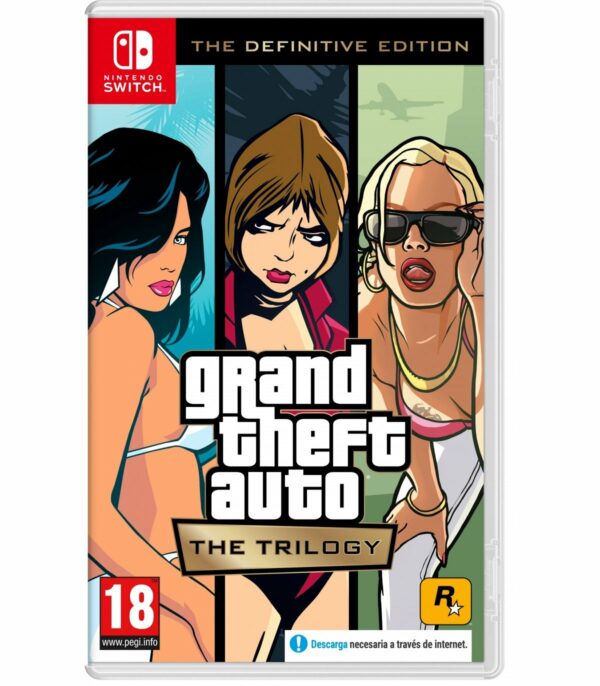 Juego nintendo switch - grand theft auto: trilogy definitive edition