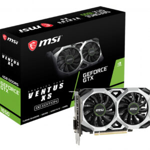 Tarjeta grafica msi gtx 1650 ventus xs oc 4gb gddr5 - dp - hdmi - dvi - d