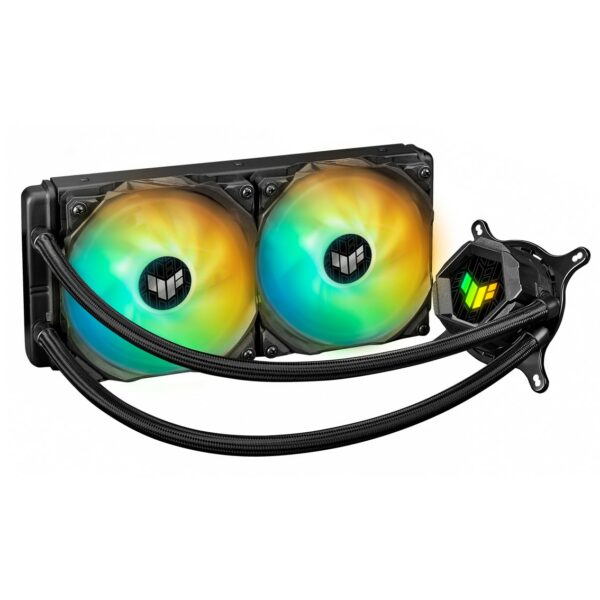 Kit refrigeracion liquida asus tuf gaming lc240 argb all in one 2 ventiladores 120mm