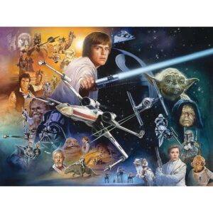 Puzle lenticular prime 3d 500 piezas star wars rebeldes resistencia vs el imperio