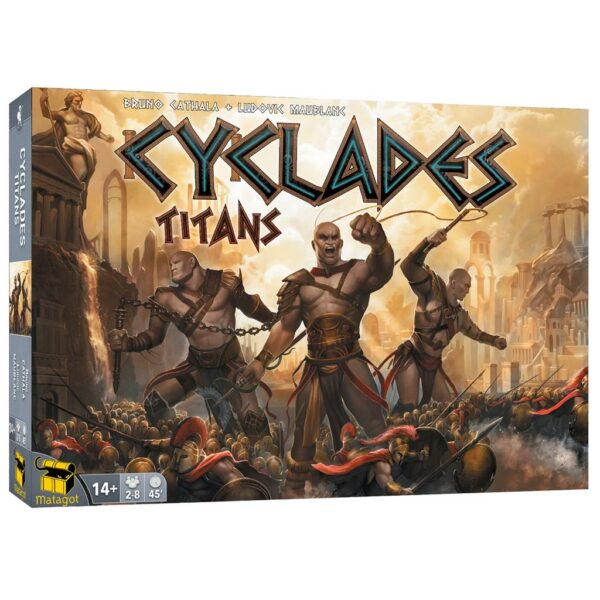 Juego de mesa cyclades titans pegi 13