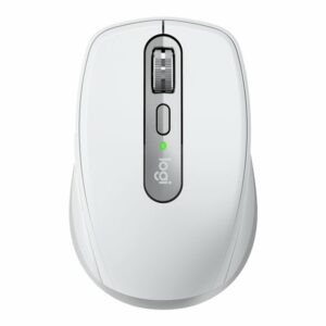 Mouse raton logitech mx anywhere 3 for business wireless inalambrico y bluetooth gris palido