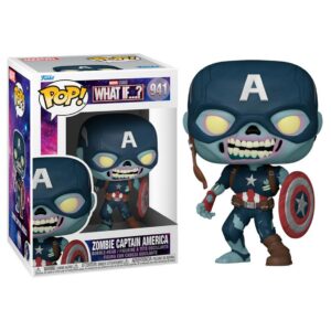 Funko pop marvel what if capitan america zombie 57375
