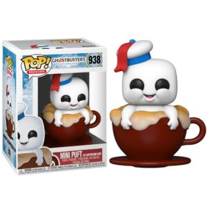 Funko pop cine cazafantasmas afterlife mini puft en copa de capuccino 49243