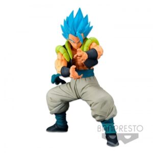Figura banpresto dragon ball super super saiyan blue gogeta original master stars piece