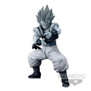 Figura banpresto dragon ball super super saiyan blue gogeta tones master stars piece