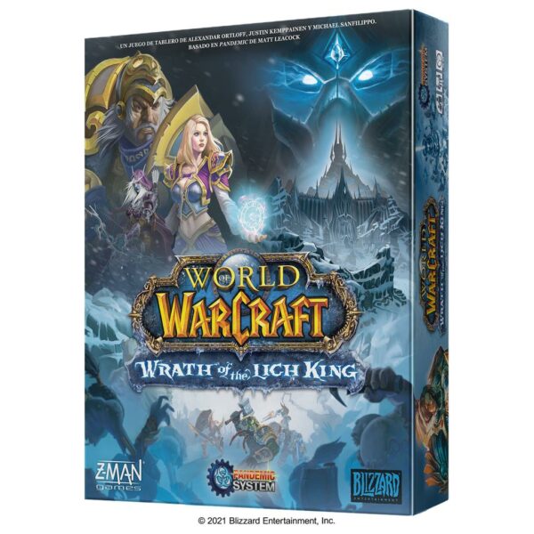 Juego de mesa world of warcraft: wrath of the lich king pegi 14